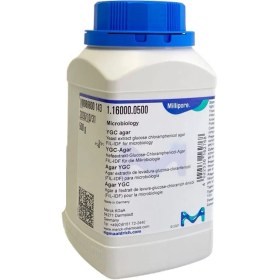 محیط کشت YGC GELOSE مرک MERCK کد 16000-500G