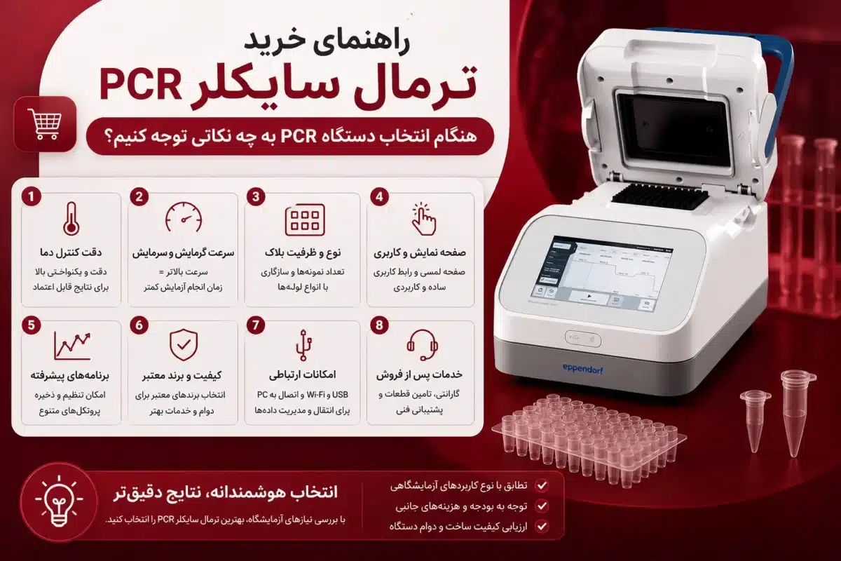راهنمای خرید ترمال سایکلر PCR